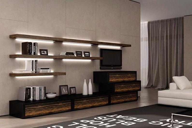Дизайн гостиной 2022 - Мебель
