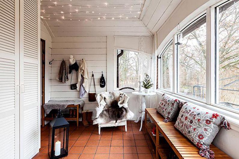 Коттедж или загородный дом в скандинавском стиле - Дизайн интерьера