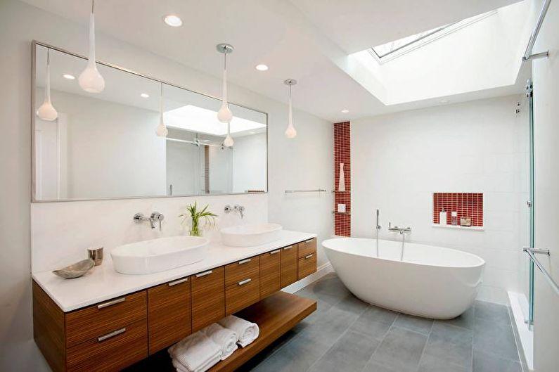 Дизайн ванной комнаты 2018 - Мебель и сантехника