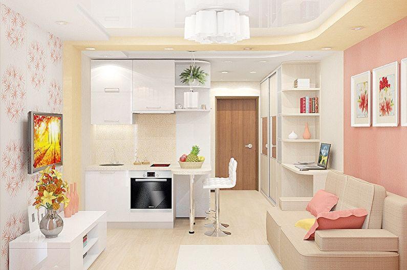 Дизайн маленькой гостиной - Увеличиваем пространство