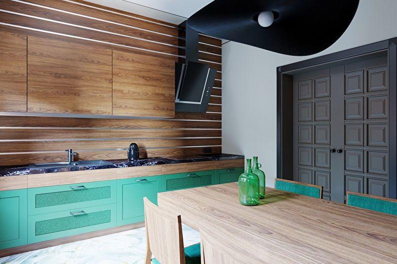 Emerald Green: Дизайн-проект кухни - фото 1