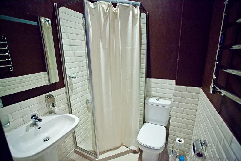 Дизайн маленькой ванной комнаты 3 кв.м.