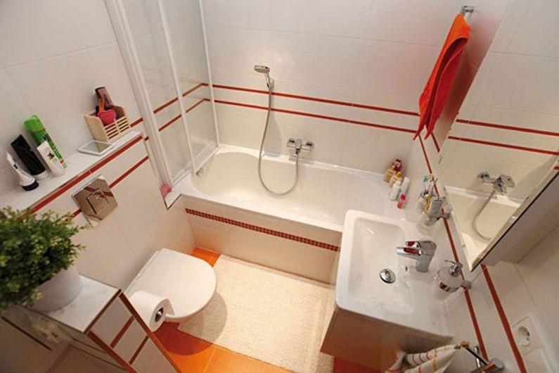 Дизайн маленькой ванной комнаты 4 кв.м.
