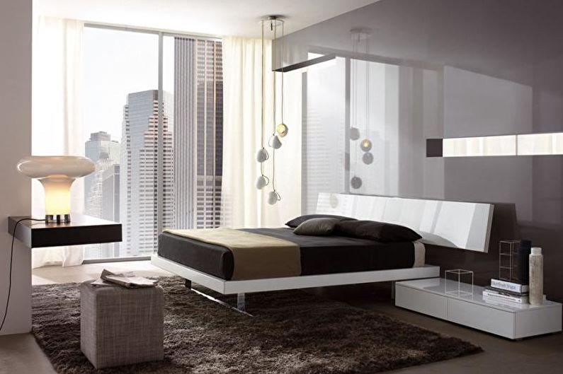 Спальня - Дизайн квартиры в современном стиле