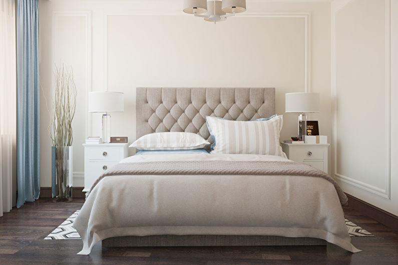 Дизайн белой спальни - Освещение