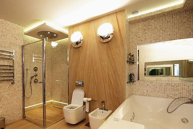 Материалы для отделки стен в ванной комнате - Керамическая плитка