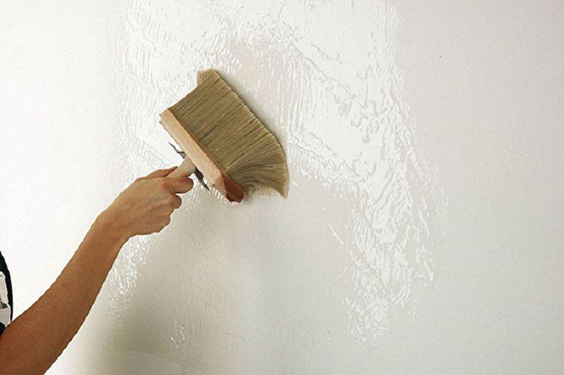 Водоэмульсионная краска - Подготовка стен