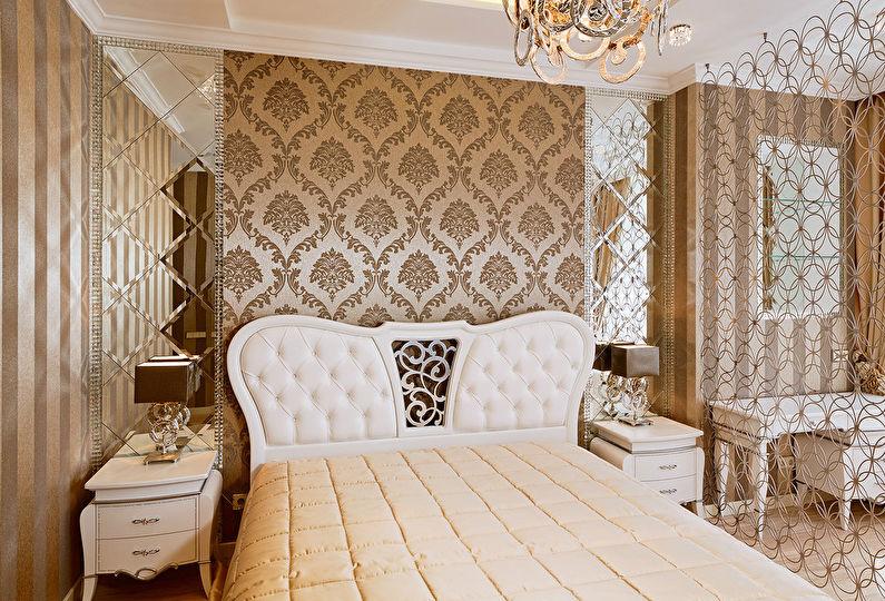 Интерьер спальни в классическом стиле - фото 1