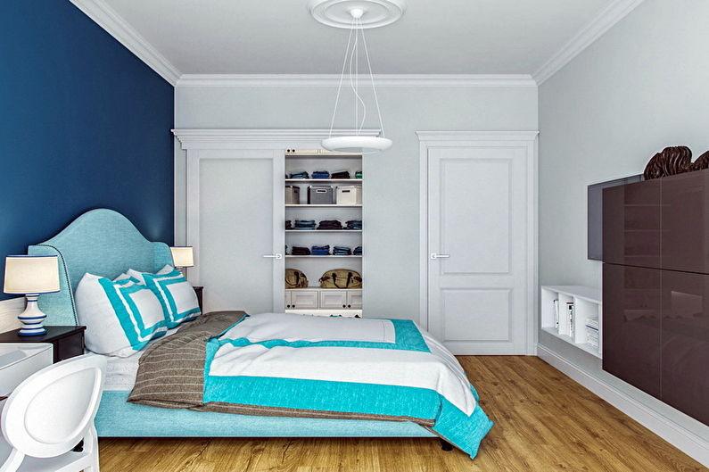 70+ идей дизайна бирюзовой спальни