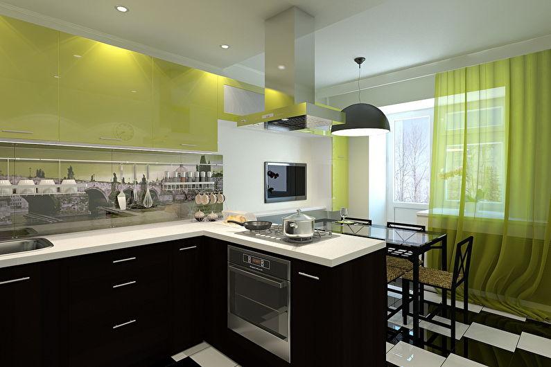 Кухня Икеа в современном стиле - Дизайн интерьера