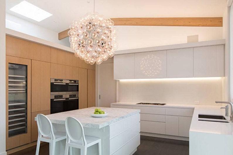 Кухня Икеа в стиле минимализм - Дизайн интерьера