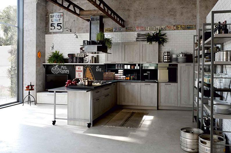 Дизайн интерьера кухни Икеа - фото