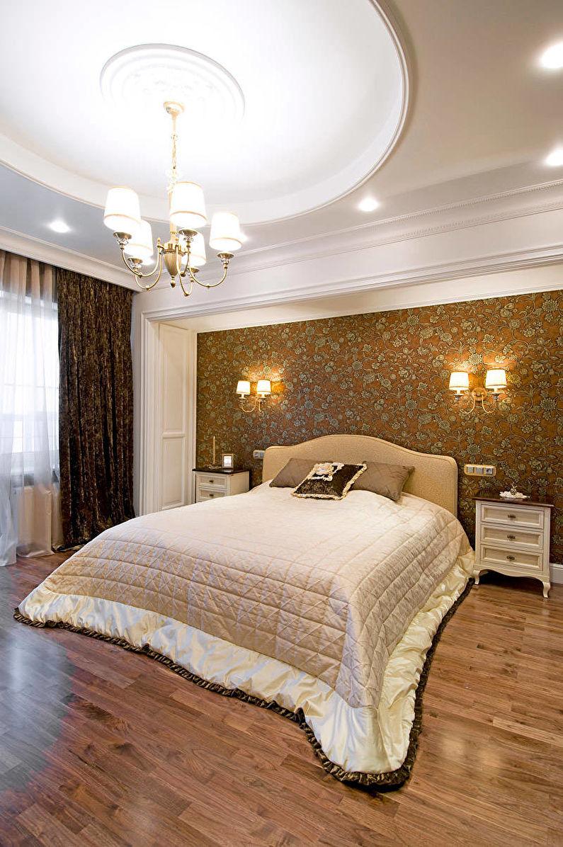 Дизайн спальни в классическом стиле - Освещение