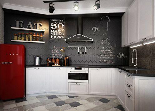 Дизайн кухни «NY Loft»