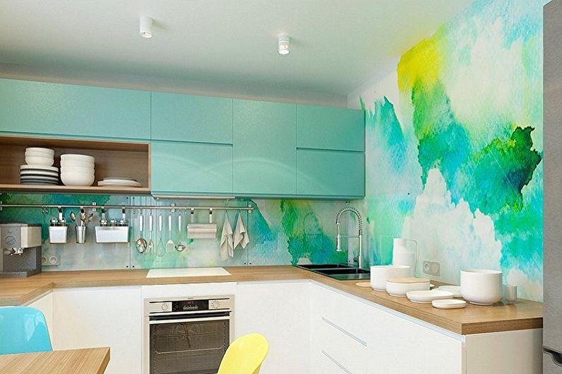 Краска для стен в кухне