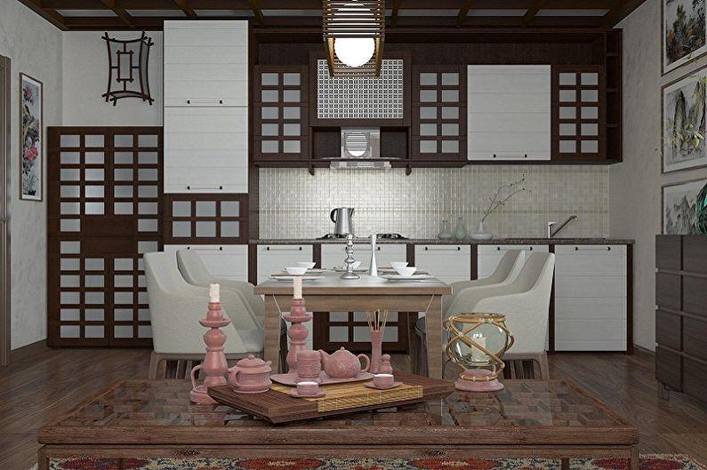 Кухня в восточном стиле - дизайн интерьера фото