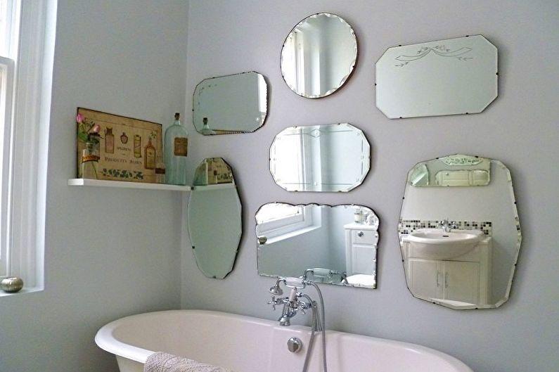 Зеркало в ванную комнату - фото