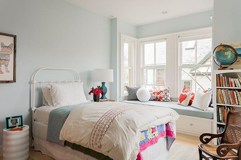 Детская комната в скандинавском стиле фото - Дизайн интерьера