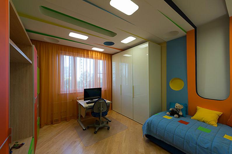 «Цветные линии»: Квартира в современном стиле - фото 8