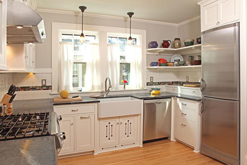 Мебель для маленькой кухни - Как выбрать цвет и дизайн