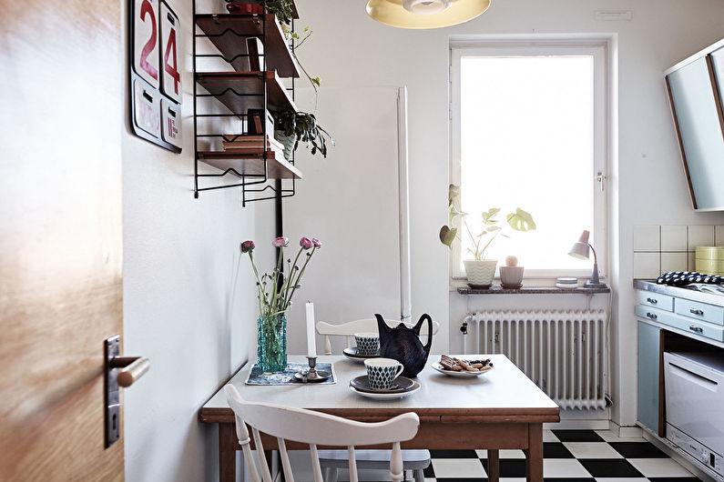 Мебель для маленькой кухни - фото