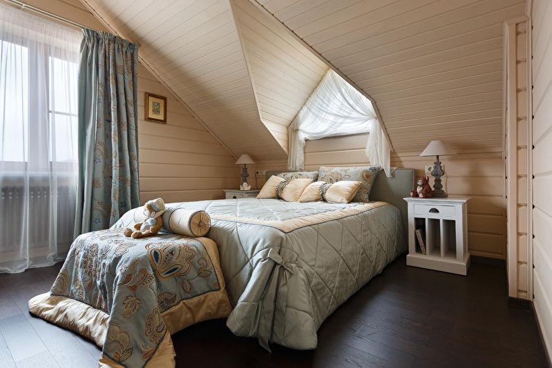 Цвет венге в спальне - Дизайн интерьера
