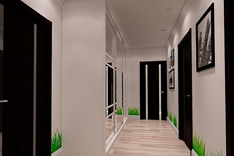 Дизайн коридора - Декор