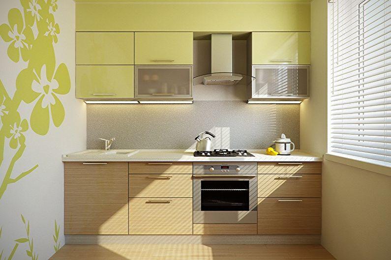 Дизайн интерьера кухни в хрущевке - фото