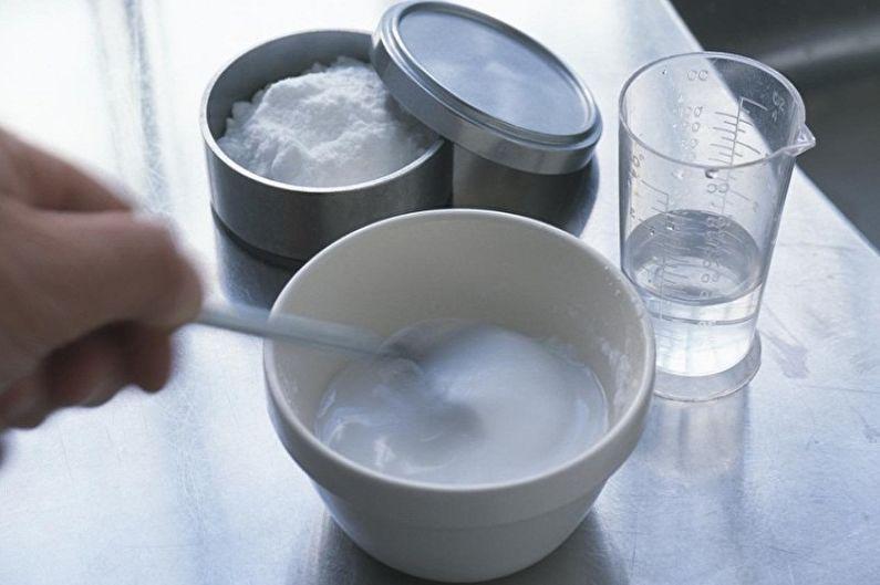 Как очистить от нагара алюминиевую сковороду - Соль и уксус