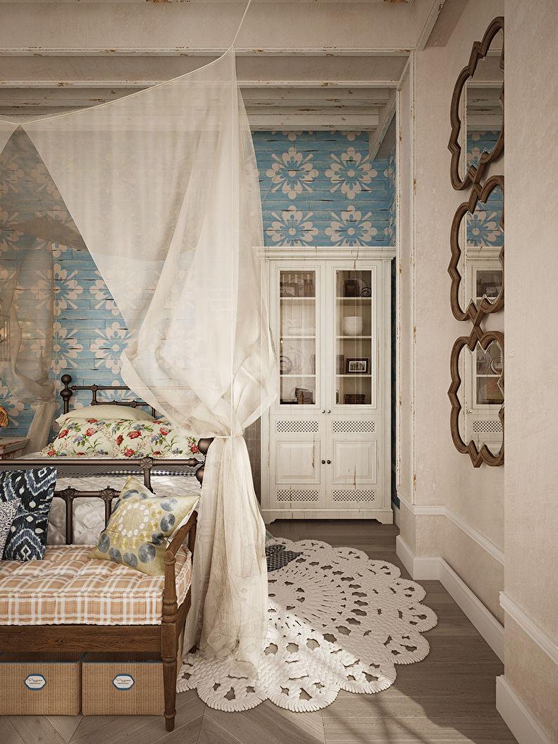 Дизайн спальни в прованском стиле