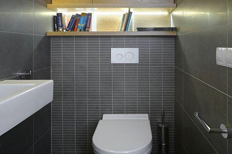 Дизайн интерьера туалета в хрущевке - фото