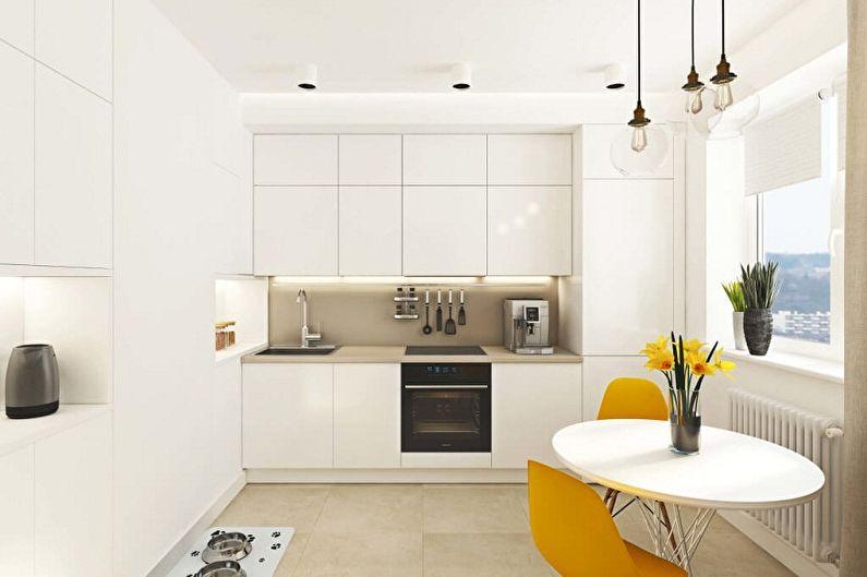 Дизайн кухни 3 на 3 метра - Цветовые решения