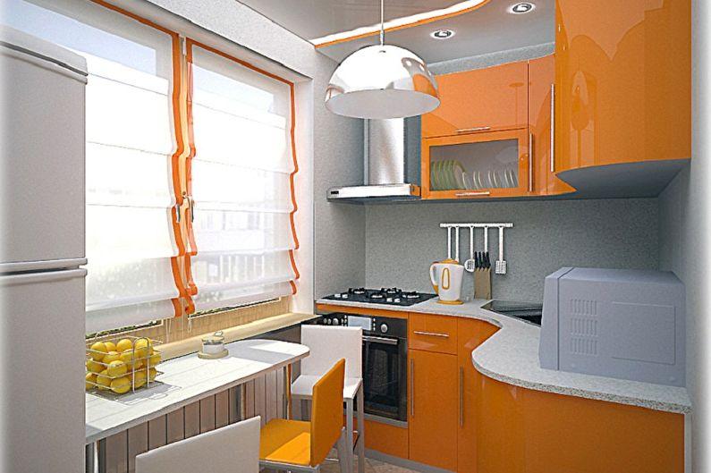 Дизайн интерьера кухни 3 на 3 метра - фото