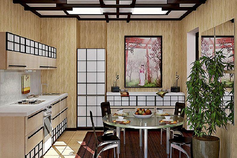 Дизайн кухни в японском стиле - Особенности