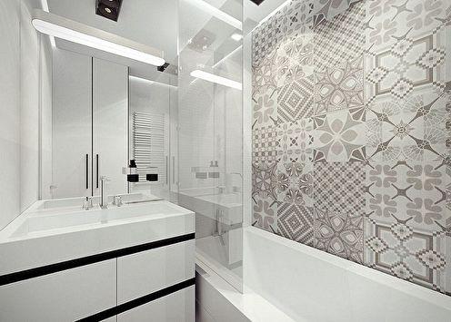 Дизайн ванной комнаты 3 кв.м. (100 фото)