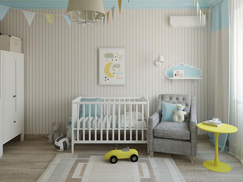Дизайн детской для малыша, 3-х комнатная квартира, Ульяновск - фото 4