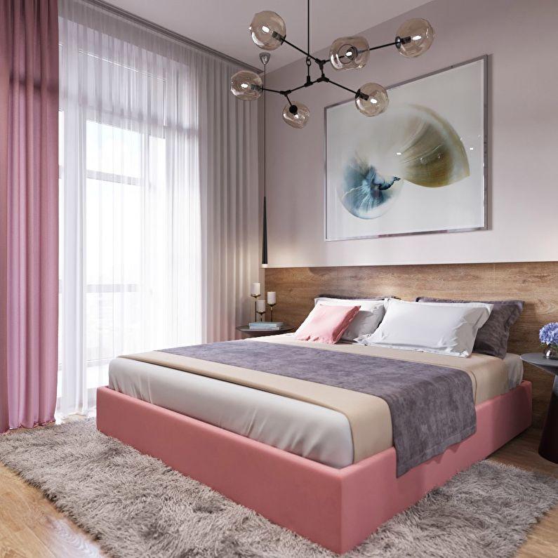 Дизайн интерьера спальни для молодой девушки - фото 1