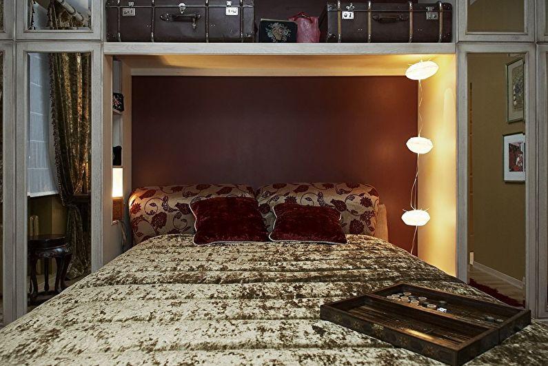 Дизайн спальни, квартира в старом московском доме - фото 2