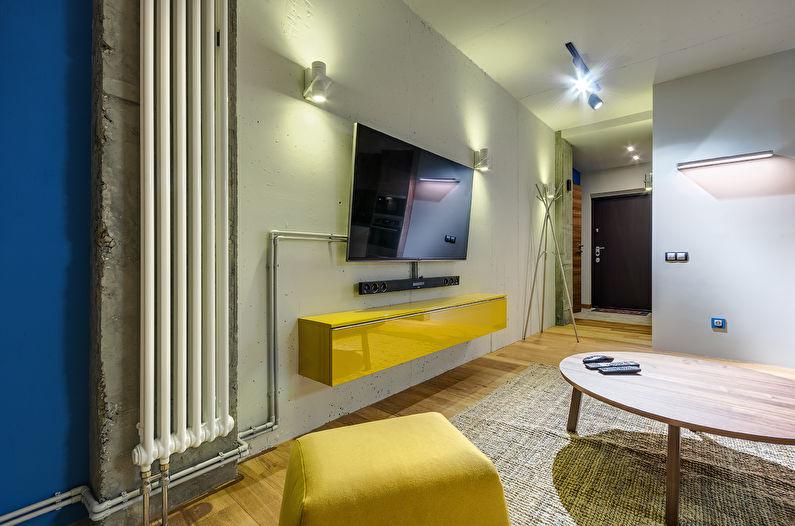Дизайн гостиной - квартира на Шишкова - фото 11