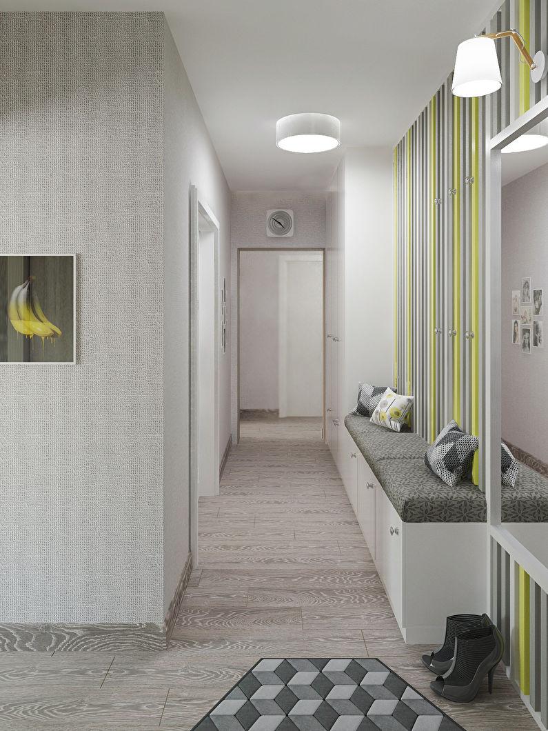 Дизайн 3-х комнатной квартиры, 66 кв.м., Ульяновск - Прихожая и коридор, фото 20