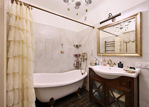 Очарование старой Москвы - Интерьер ванной комнаты от дизайн-бюро Порядок вещей