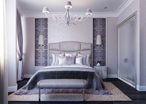 Purple Rhapsody: Спальня в стиле ар-деко