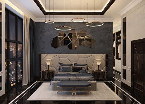 Дизайн-проект спальни «Черничные сны»