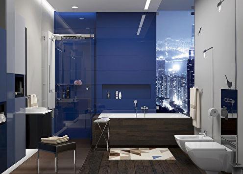 «Виды Гонконга»: Интерьер ванной комнаты